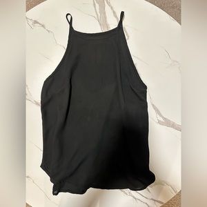 Black tank top